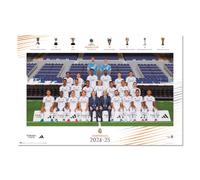 Grupo Erik: Poster Real Madrid | Real Madrid Football Poster 2024/2025 - 61 x 91,5 cm - Poster mural avec papier brillant et encadré - Poster Madrid