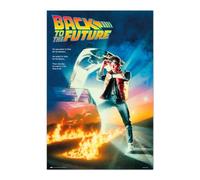 Grupo Erik – Affiche Retour Vers Le Futur 1 – Décoration murale, Déco maison