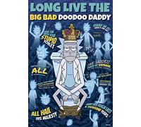 Grupo Erik - Poster Rick & Morty Doodoo Daddy - Deco Maison, Decoration Murale, Affiche Décorative