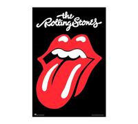 Grupo Erik Rolling Stones Poster 90,9 x 61,5 cm Papier brillant Art mural Cadeau idéal Design moderne Utilisation en intérieur, Pierres à rouler
