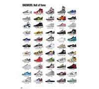 Grupo Erik - Poster Sneakers Hall Of Fame - Deco Maison, Decoration Murale, Affiche Décorative