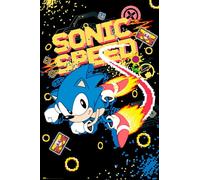 Grupo Erik – Affiche décorative Sonic Speed – Décoration murale, Déco maison