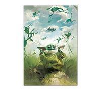 Grupo Erik - Poster Star Wars Grogu Training - Deco Maison, Decoration Murale, Affiche Décorative