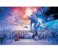 Grupo Erik - Poster Star Wars Legacy Characters - Deco Maison, Decoration Murale, Affiche Décorative