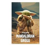 Grupo Erik Affiche Star Wars – Mandalorian et Grogu – 61 x 91,5 cm – Décoration murale