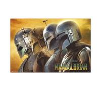 Grupo Erik - Poster Star Wars The Mandalorian - Mandalorians - Deco Maison, Decoration Murale, Affiche Décorative