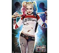 Grupo Erik – Affiche décorative Suicide Squad Harley Quinn Daddys Lil Monster – Décoration murale