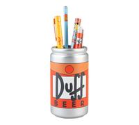 Grupo Erik | Pot à Crayon 3D The Simpsons | Accessoire de Bureau Décoratif pour Fans de la Série | Set d’Écriture Original avec Stylos et Crayon | En Résine Peint à la Main