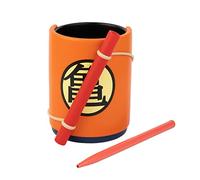 Grupo Erik - Pot à Crayons Dragon Ball avec Stylo Inclus | Accessoire Dragon Ball, Fournitures de Bureau Originales | Sous Licence Officielle