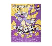 Grupo Erik - Puzzle 500 Pièces Cuphead, Ready for The Devil's Dance | Puzzle Adulte et Enfant, Affiche Série Cuphead