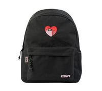 Grupo Erik - Sac à Dos Noir Ketnipz | 30x41x14 cm | Sac à dos primaire, collège et lycée