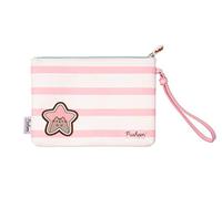 Erik Trousse de maquillage Pusheen - Collection Rose - Multifonction ultra pratique Blanc/Rose