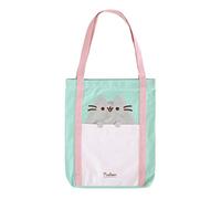 Grupo Erik – Tote Bag Pusheen, sac fourre-tout 40 x 35 cm, fermeture éclair, tissu