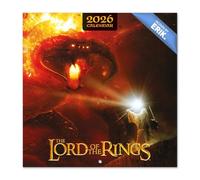 Grupo Erik - Calendrier Mural 2026 Le Seigneur des Anneaux | Calendrier Mensuel 2026-30x60cm - De Janvier à Décembre