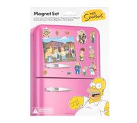 GRUPO ERIK | Set d’Aimants Découpés Les Simpson - Taverne de Moe | Magnets Décoratifs 14,5 x 21 cm avec Personnages Homer Simpson et Moe | Produit sous Licence Officielle