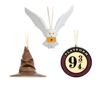 Grupo Erik | Set de 3 Ornements de Noël Harry Potter Hedwige | Déco Sapin