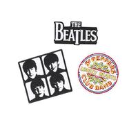Grupo Erik | Set de 3 Patchs The Beatles | Écussons à Coudre