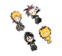 Grupo Erik | Set de 4 Pins Bleach | Idée Cadeau Geek