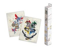 Grupo Erik Mini affiches Harry Potter 52x38 cm Lot de 2