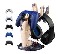 Grupo Erik Support Manette Cyberpunk | Porte Casque Gamer | Accessoires Gaming Merchandise | Déco Gaming | 16 x 20 x 27,5 cm