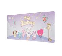 Grupo Erik Tapis de souris XL BT21 – sous-main bureau, gaming, déco