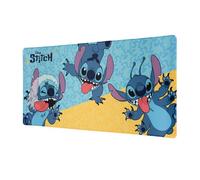 Grupo Erik – Tapis de souris XL Stitch – Sous-main bureau Gaming Déco bureau