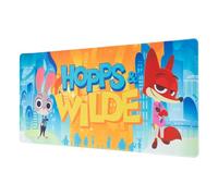 Erik Tapis de souris Disney Zootopie 2 XXL Gamer – imperméable, base antidérapante