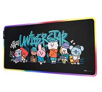 Grupo Erik - Tapis de Souris XXL BT21, Tapis de Souris LED 90 x 40 cm | sous Main Bureau, Tapis de Souris Gamer, Accessoires Gaming, Déco Bureau