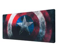 Grupo Erik - Tapis de Souris XXL Captain America - Tapis de Bureau 80 x 35 cm, sous Licence Officielle | sous Main Bureau, Accessoire pour PC, Tapis de Souris Gamer