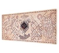 Grupo Erik - Tapis de Souris XXL Harry Potter, La Carte du Maraudeur - Tapis de Bureau 80 x 35 cm - Sous Main Bureau, Accessoire pour PC, Tapis de Souris Gamer