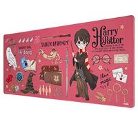 Grupo Erik - Tapis de Souris XXL Harry Potter - Tapis de Bureau 80 x 35 cm, sous Licence Officielle| sous Main Bureau, Accessoire pour PC, Tapis de Souris Gamer