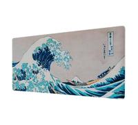 Grupo Erik - Tapis de Souris XXL Japanese Art - Tapis de Bureau 80 x 35 cm | Sous Main Bureau, Tapis de Souris Gamer, Tapis de Bureau Gaming, Déco Bureau