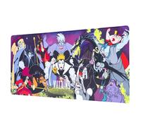 Grupo Erik - Tapis de Souris XXL Les Vilains de Disney - Tapis de Bureau 80 x 35 cm | sous Main Bureau, Tapis Ordinateur Disney, Tapis de Souris Gamer, Déco Bureau