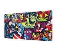 Grupo Erik - Tapis de Souris XXL Marvel, Avengers - Tapis de Bureau 80 x 35 cm, Sous Licence Officielle| Sous Main Bureau, Accessoire pour PC, Tapis de Souris Gamer