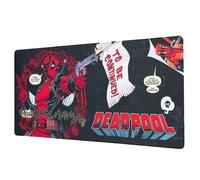 Grupo Erik - Tapis de Souris Marvel, Deadpool - Tapis de Bureau 80 x 35 cm | sous Main Bureau, Tapis de Souris Gamer, Tapis de Bureau Gaming, Déco Bureau