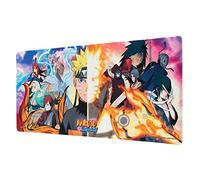 Grupo Erik - Tapis de Souris XXL Naruto Shippuden - Tapis de Bureau 80 x 35 cm, Sous Licence Officielle, Sous Main, Tapis de Souris Anime Gamer