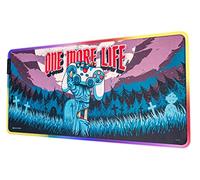 Grupo Erik - Tapis de Souris XXL One More Life, Tapis de Souris LED 90 x 40 cm | sous Main Bureau, Tapis de Souris Gamer, Accessoires Gaming, Déco Bureau
