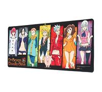 Grupo Erik - Tapis De Souris XXL Seven Deadly Sins - Tapis De Bureau 80 X 35 Cm, sous Licence Officielle| sous Main Bureau, Accessoire pour PC, Tapis De Souris Gamer