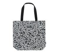 Grupo Erik - Tote Bag Keith Haring | Sac avec Fermeture Aimantée, Sac en Tissu, Tote Bag en Coton
