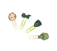 Grupo Erik - Trombones Fantaisie Groot, Marvel - Lot de 4 | Fourniture Bureau Originale, Fournitures Scolaires Pastel