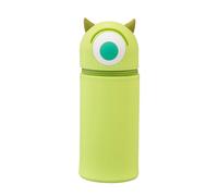 Grupo Erik - Trousse 3D Disney, Monstres & Cie, Mike Wasowski | Trousse Extensible en Silicone pour Collège ou Lycée, Fournitures Scolaires, Matériel Scolaire
