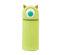 Grupo Erik - Trousse 3D Disney, Monstres & Cie, Mike Wasowski | Trousse Extensible en Silicone pour Collège ou Lycée, Fournitures Scolaires, Matériel Scolaire