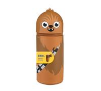 Grupo Erik - Trousse 3D Star Wars, Chewbacca | Trousse Extensible en Silicone pour Collège ou Lycée, Fournitures Scolaires, Matériel Scolaire