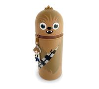 Grupo Erik - Trousse 3D Star Wars, Chewbacca | Trousse Extensible en Silicone pour Collège ou Lycée, Fournitures Scolaires, Matériel Scolaire
