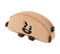 Grupo Erik - Trousse BT21 Peluche Shooky 20x10x5 cm - sous Licence Officielle | Trousse Scolaire Enfant, Collège ou Lycée - Fournitures Scolaires, Matériel Scolaire