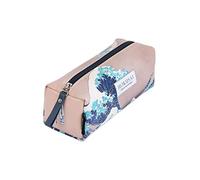 Grupo Erik – Trousse Hokusai 21 x 7,5 x 7,5 cm – Grande trousse scolaire zippée