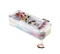 Grupo Erik - Trousse Scolaire Rectangulaire Les Super Nanas | Trousse Transparente pour Collège, Lycée ou Maquillage, Fournitures Scolaires, Matériel Scolaire