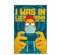 Grupo Erik - Wall Scroll, Décoration murale en tissu - Gameration | Déco Gamer, Poster mural, Poster suspendu | 70 x 100 cm