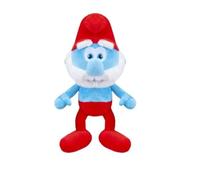 Grupo Moya Figurine en peluche Les Schtroumpfs 22 cm rembourrée et extérieure fabriquées en matériau 100 % recyclé, convient pour tous les âges (pape Schtroumpf)