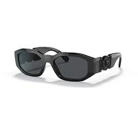 Versace Unisex VE4361 536087 Lunettes de soleil Nylon Noir Gris Géométrique Normale
